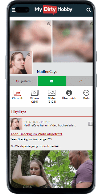 Nadine Cays bei MyDirtyHobby